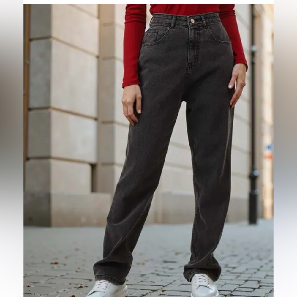 SHEIN Charcoal Denim Pants